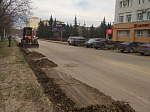 В Кузнецке приступили к ямочному  ремонту дорог