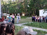 В загородном лагере «Луч» состоялось торжественное  открытие первой смены