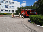 В Кузнецке прошли пожарно-тактические учения