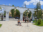 В сквере имени А.Е.Радищева состоялся концерт юных кузнечан
