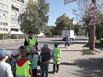 В дошкольных учреждениях проводится систематическая работа по изучению правил дорожного движения