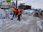 Работы по зимнему содержанию дорог продолжаются