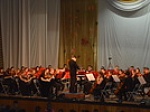 На главной сцене Кузнецка выступил симфонический оркестр Саратовской Государственной консерватории имени Л.В. Собинова