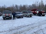 В Кузнецке прошли пожарно-тактические учения на газонаполнительной станции 