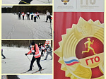 На лыжной базе "Снежинка" состоялся 2 этап Фестиваля ГТО среди семейных команд