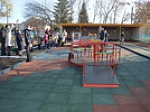 В детском саду компенсирующего вида №37 состоялось открытие новой игровой площадки