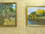 В музее краеведения состоялось открытие персональной выставки художника Николая Лукьянова "А я люблю свои места родные…"