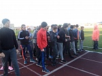 На стадионе "Рубин" прошла сдача тестов ГТО по бегу