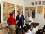 В школе №14 прошло торжественное открытие кабинета Юнармии