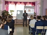 Победитель конкурса "Лидеры России" Денис Нуждин встретился со старшеклассниками лицея № 21